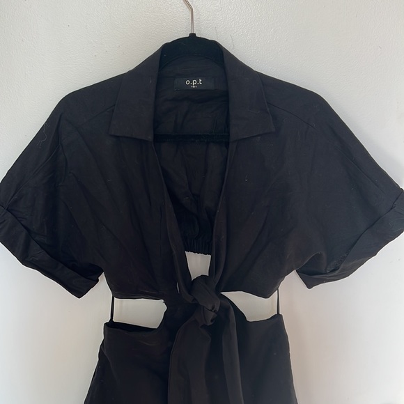 SOLD - Black Summer Dress - Picture 2 of 4